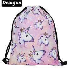 Deanfun полнопечатный женский рюкзак с милым рисунком s90