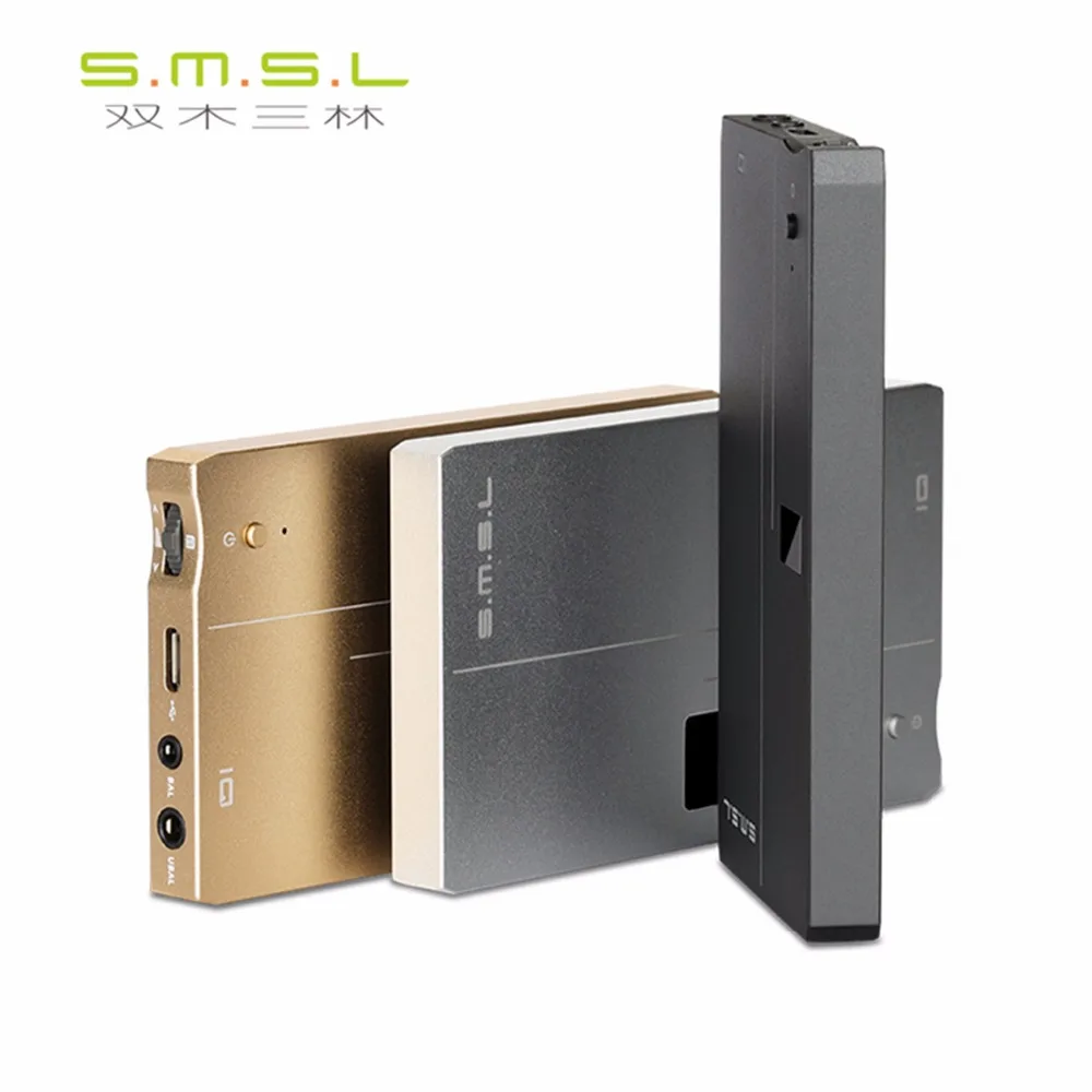 SMSL IQ USB MINI HiFi Portable DAC Decode amp unit DSD512 XMOS U208 headphone amplifier