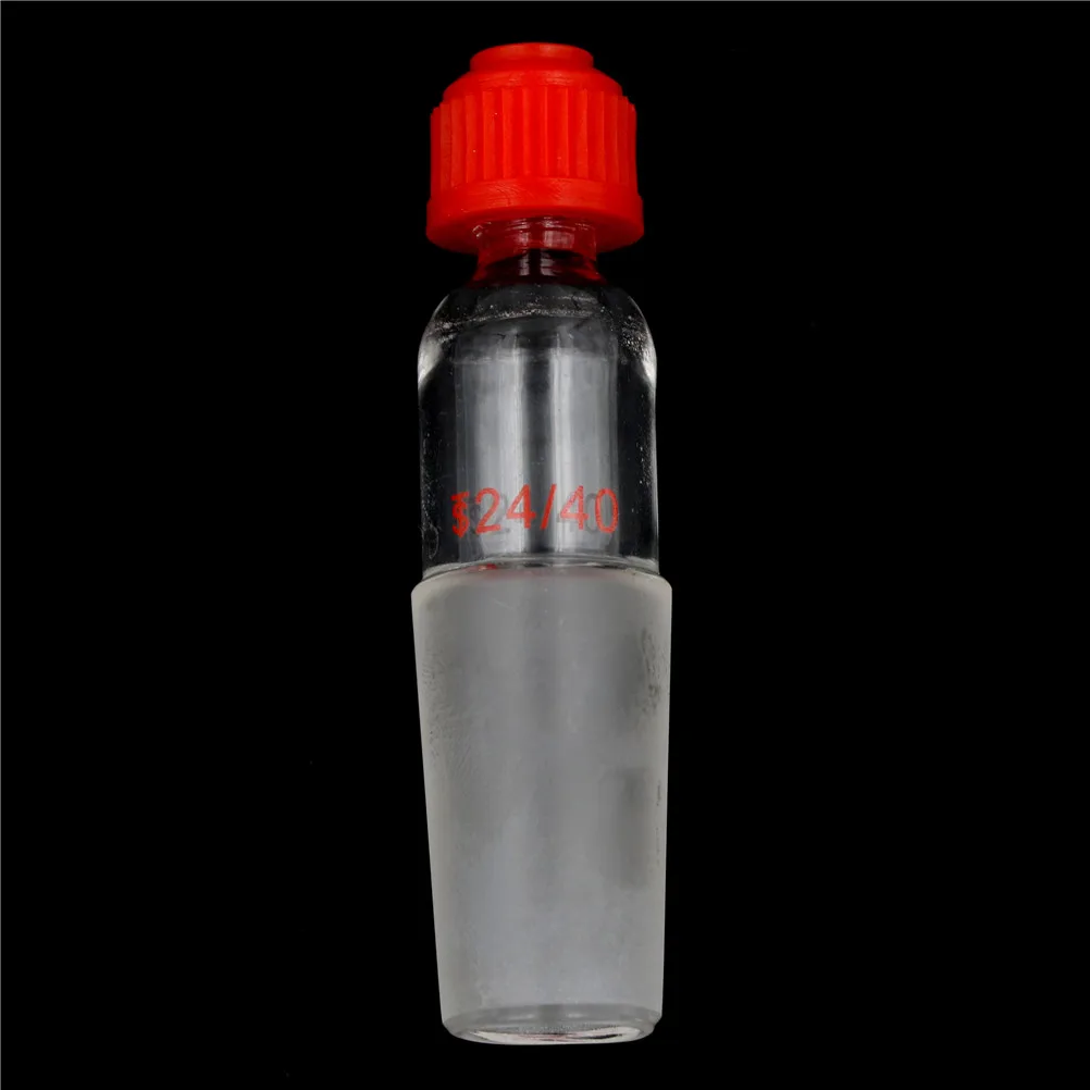 Glass Thermometer Adapter Thread Ground Scock Joint Plastic Screw Bushing Lab Supplies 24/40