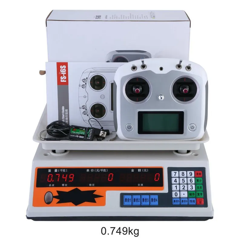 

10CH 2.4G RC Quadcopter Transmitter Digtal Proportional Radio Remote Control For FS-I6S RC Helicopter Electronic Toys Parts