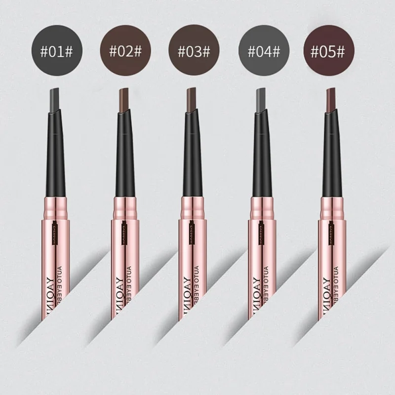 1PC Double-head Eyebrow Pencil Eyes Makeup Eye Brow Enhancer Women Make up Cosmetics Creamy Brows Pen with Brush 1PC Double-head Eyebrow Pencil Eyes Makeup Eye Brow Enhancer Women Make up Cosmetics Creamy Brows Pen with Brush