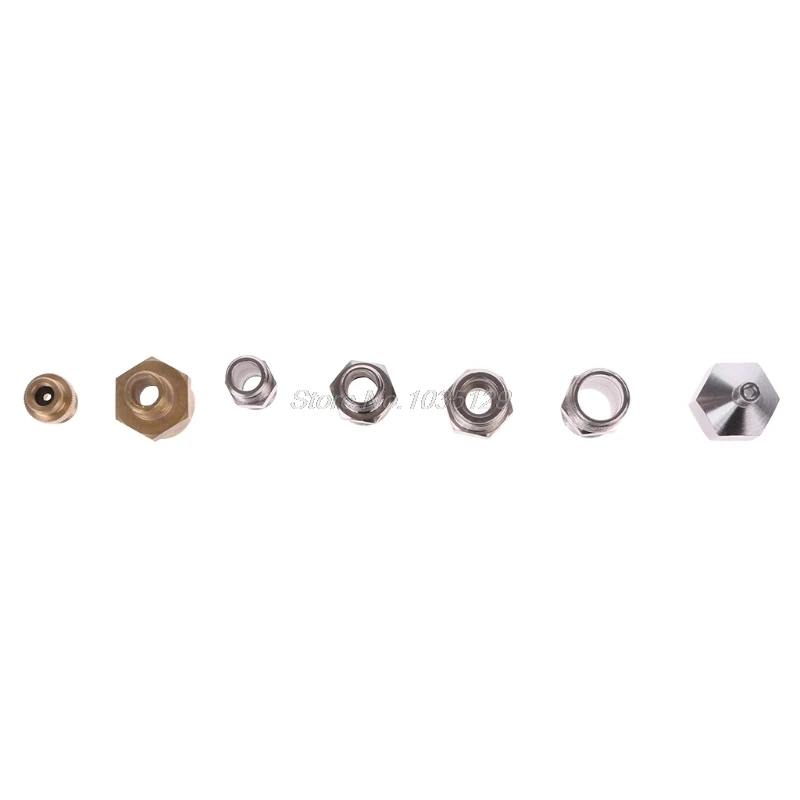 7Pcs/Set Airbrush Adaptor Kit Fitting Connector For Compressor & Spray Gun Hose Whosale&DropShip|Пистолеты-распылители| |