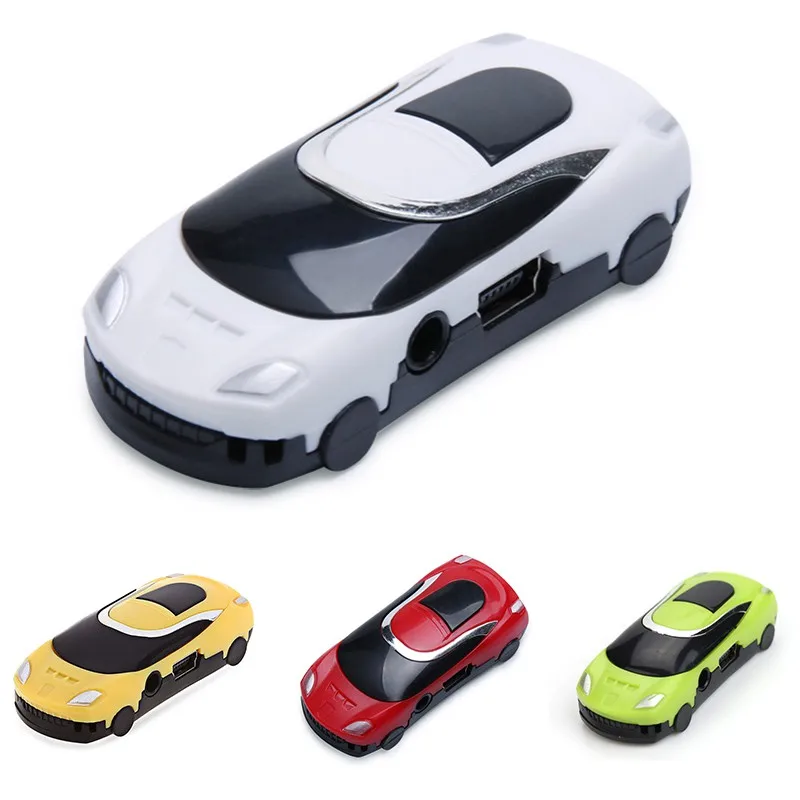 

Glylezee MP3 Portable Car Style MP3 Music Player with TF Card Slot with 5 Colors