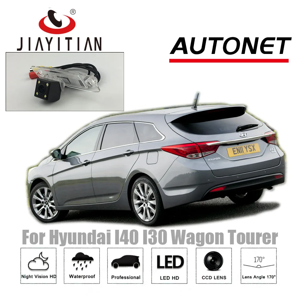Камера заднего вида JIAYITIAN для Hyundai i40 wagon / i30 Tourer CCD/камера ночного видения обратная