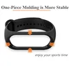 Pure Color Silicone strap for xiaomi mi band 4 3 bracelet Replacement wrist band Straps MiBand 4 Miband 3 Straps ► Photo 3/6