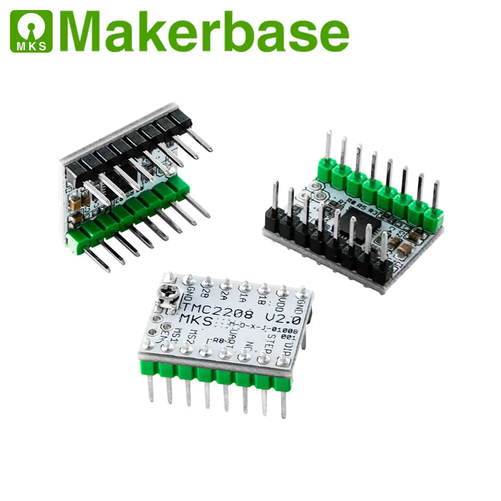 Драйвер шагового двигателя Makerbase MKS TMC2208 2208 запасные части для 3D принтера