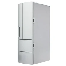 Портативный мини-холодильник для напитков, банок для напитков, охладитель/подогреватель холодильника, холодильник USB, холодильник, охладитель питания для ноутбука, ПК, USB гаджеты