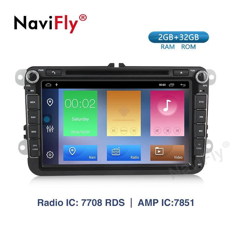Top Navifly 8inch Android 9.1 2din Car DVD for VW POLO GOLF 5 6 POLO PASSAT B6 CC JETTA TIGUAN TOURAN EOS SHARAN SCIROCCO CADDY BT 0 Top Navifly 8inch Android 9.1 2din Car DVD for VW POLO GOLF 5 6 POLO PASSAT B6 CC JETTA TIGUAN TOURAN EOS SHARAN SCIROCCO CADDY BT 0