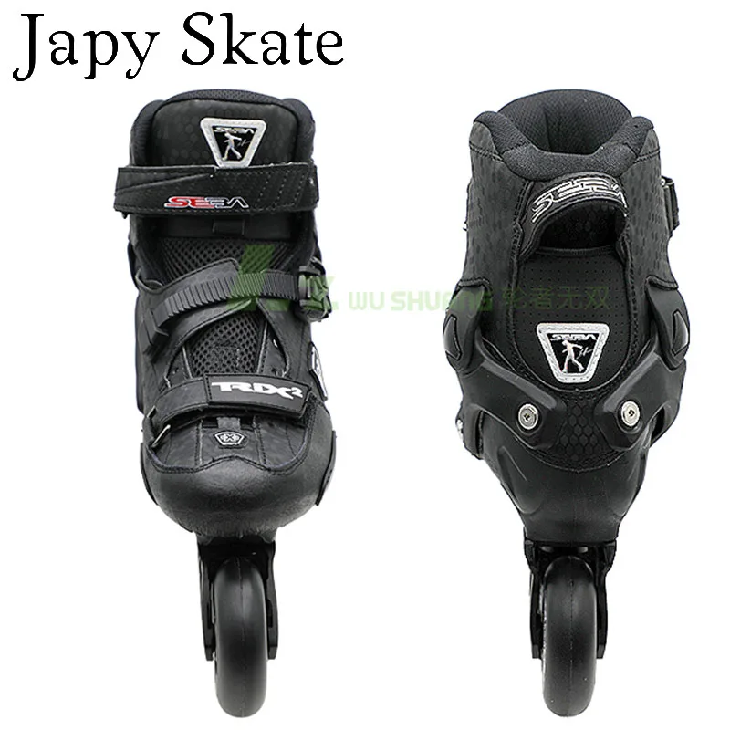 JAPY الجليد 100% الأصلي سيبا Trix2 الكبار حذاء تزلج بعجلات الأسطوانة أحذية التزلج سباق التعرج انزلاق FSK Patines Adulto 2017 أحدث سيبا
