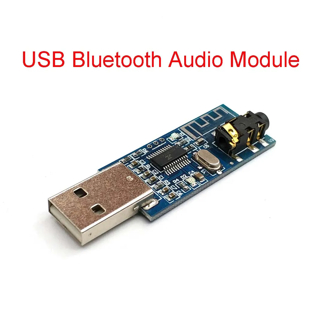 

USB Bluetooth 4.0 Audio Receiver Wireless Module Bluetooth Voice Player With Decoding Amplifier Function LED Indicator Board
