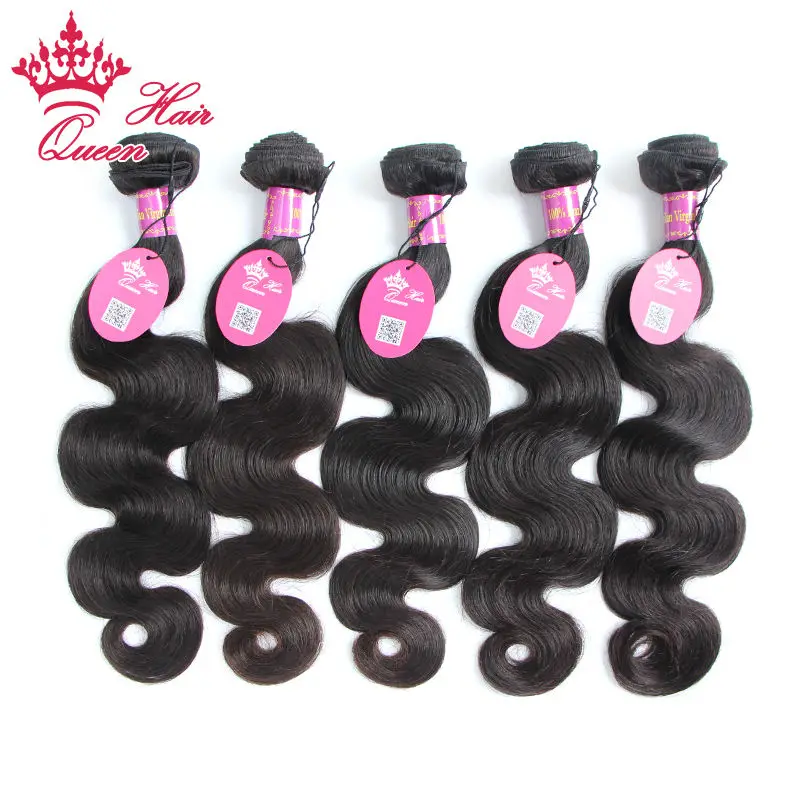 

Queen Hair Wholesale Virgin Brazilian Virgin Hair Extension,Virgin Body Wave Hair ,12"-28" 10pcs/lot Brazilian Human Hair