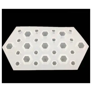 

Diamond Jewellery Handmade Cool Gem Silicone Mold Resin Craft Cabochon DIY Pendant Accessories Charms decorate Tray Mould