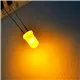 100pcs Super Bright 5mm Round UV yellow Led Emitting Diode F5 LED light for DIY lights