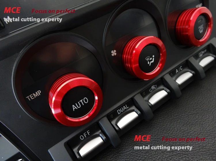 Color : B Accessori Per Interni Auto Presa Aria Condizionata Finitura Circolare Decorativa In Alluminio Per Subaru BRZ Toyota GT86 2013 2014-2020