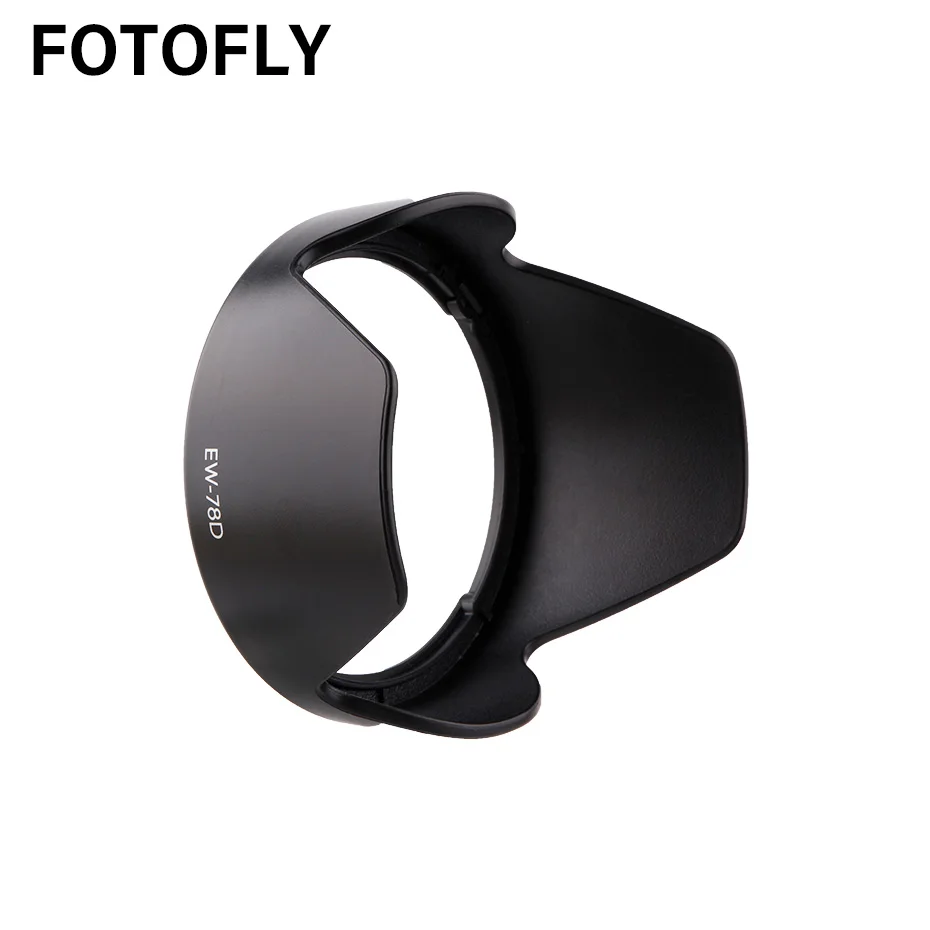 

FOTOFLY EW-78D Lens Hoods For Canon EF-S 18-200mm F/3.5-5.6 IS Bayonet Mount Camera Lenses Hood For Canon Lenses EW 78D