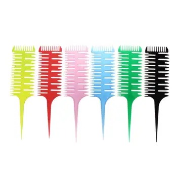 

Style Beauty Salon Barber Hair Comb With Fish Tail Bone Shape Comb Dyeing Tool X7075Down