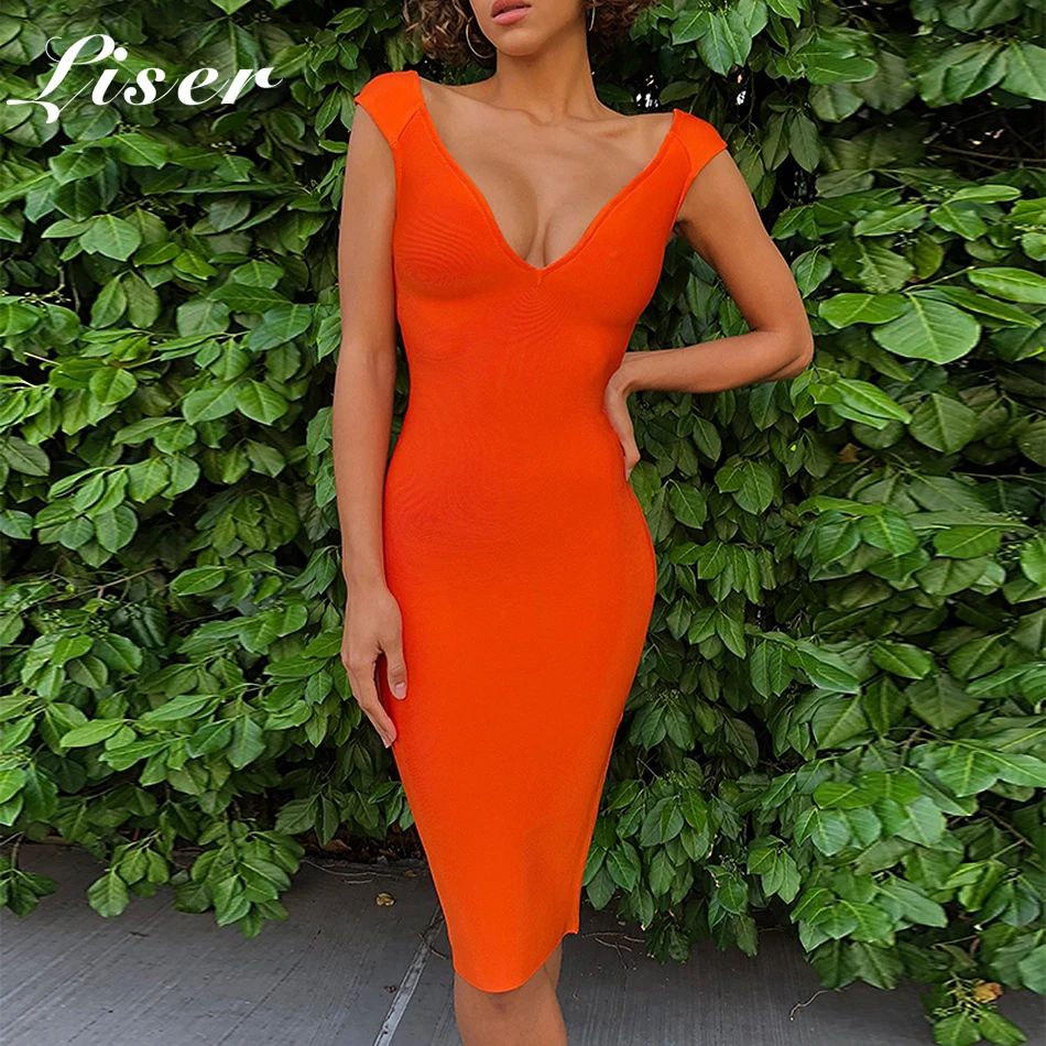 Ocstrade-Nova-Chegada-Vestido-Bandage-2018-Ver-o-Mulheres-V-Profundo-Neck-Bodycon-Vestido-Club-Party (1)