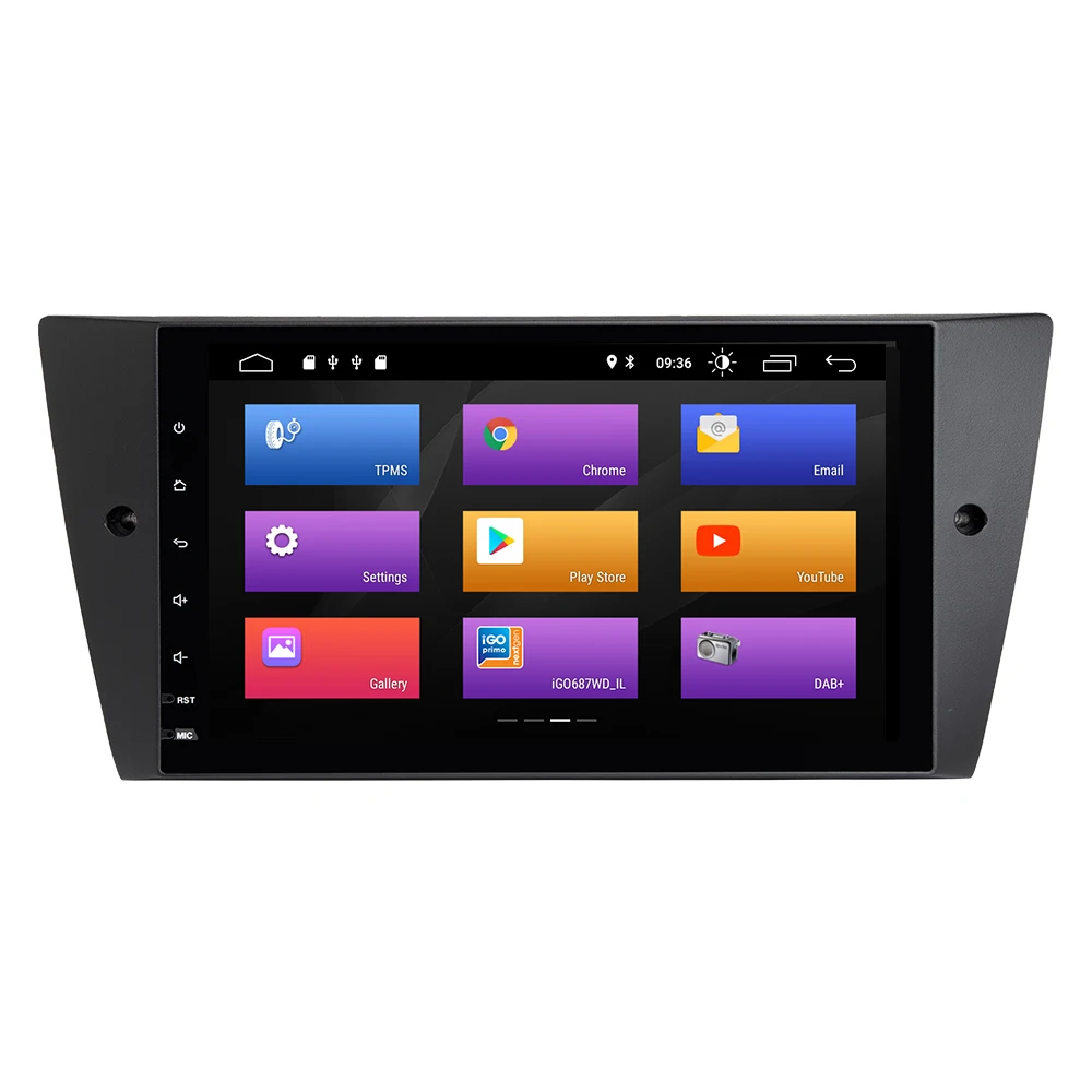 Cheap Josmile AutoRadio1 Din Android 9.0 Car Multimedia Player For BMW E90/E91/E92/E93 Navigation 3 Series GPS NavigationDVD 2+32GB 1