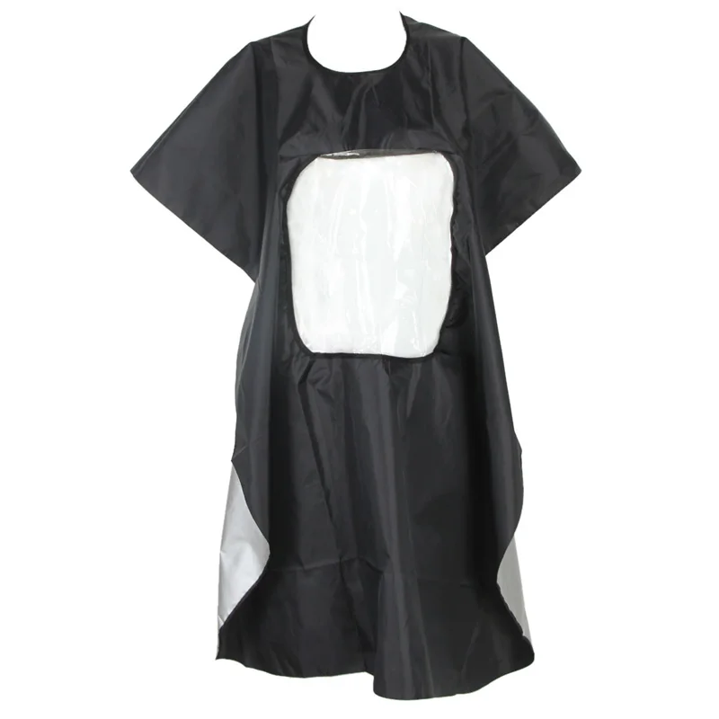 1Pcs Hot Black Professional Hairdressing Barber Cape Apron Hairdressing Hair Cutting Gown Cape Waterproof Cloth For Barber Apron