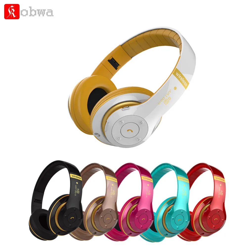 Head-mounted Bluetooth 4.2 Headphones Foldable Noise Cancelling Wireless Headset Support TF Card Earphone with Mic For Phone PC |