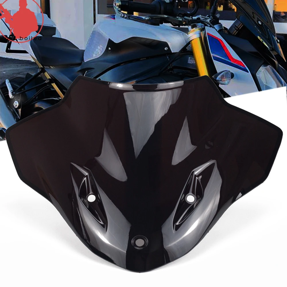 Motorcycle Motorbike Windshield Screen For BMW S1000R S 1000R 1000 R 2014-2015 Double Bubble Windscreen Wind Deflectors Air Flow (6)
