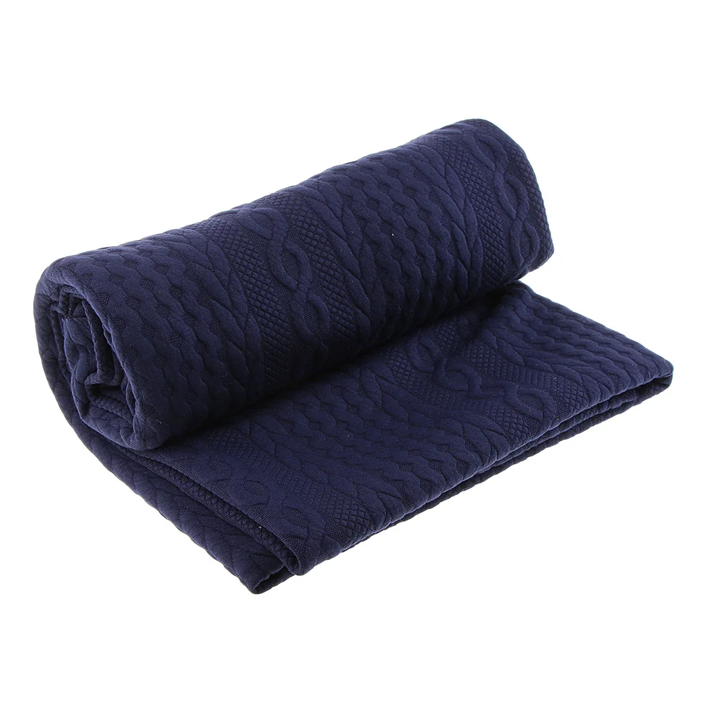 1 Meter 73 Inch Wide Woven Cable Knit Fabric Handmade Home Textile Cloth Fabric for Clothing Accessories Blanket Making