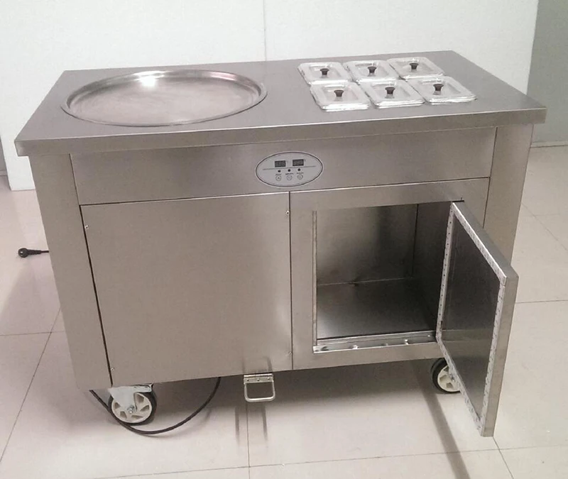 frying ice cream 