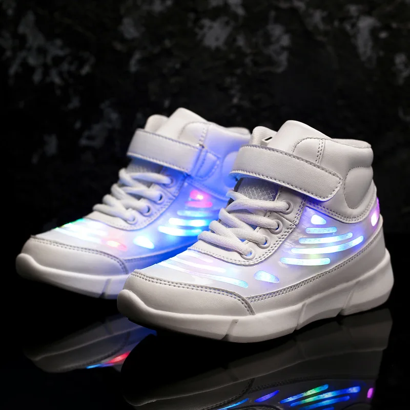 New Cool Kid Led Light Up Shoes Ultralight Pink Children New Cool Kid Led Light Up Shoes Ultralight Pink Children