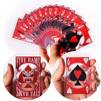 

Face Transparent Cards Frosted Waterproof Plastic Playing Cards For Gift/Party/Family Game Magic Poker