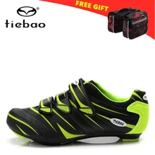 TIEBAO/Обувь для шоссейного велоспорта; zapatillas deportivas mujer sapatilha ciclismo; обувь с автоматическим замком; дышащая мужская обувь для велосипедного спорта на открытом воздухе