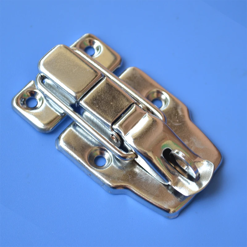 

free shipping metal hasp alloy air box lock hardware box clasp tool box buckle Luggage accessories supply wooden box lock