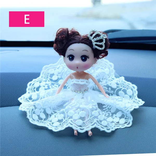 Свадебное платье с орнаментом в виде автомобиля для девочек, свадебная вуаль для невесты, ткань для заботы о свадьбе, ласка, авто украшение автомобиля, интерьерная приборная панель - Название цвета: E