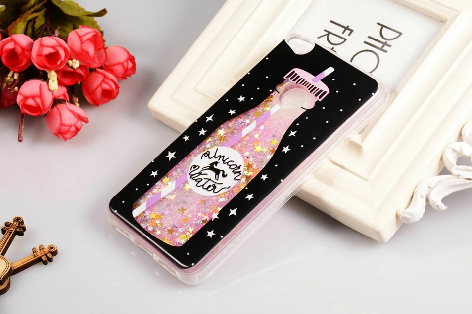 Icoque Liquid Cases For Huawei P8 Lite 2017 Case Glitter Silicon 3D Funda Capa Soft TPU Cover for Huawei Honor 8 Lite Case Armor (2)