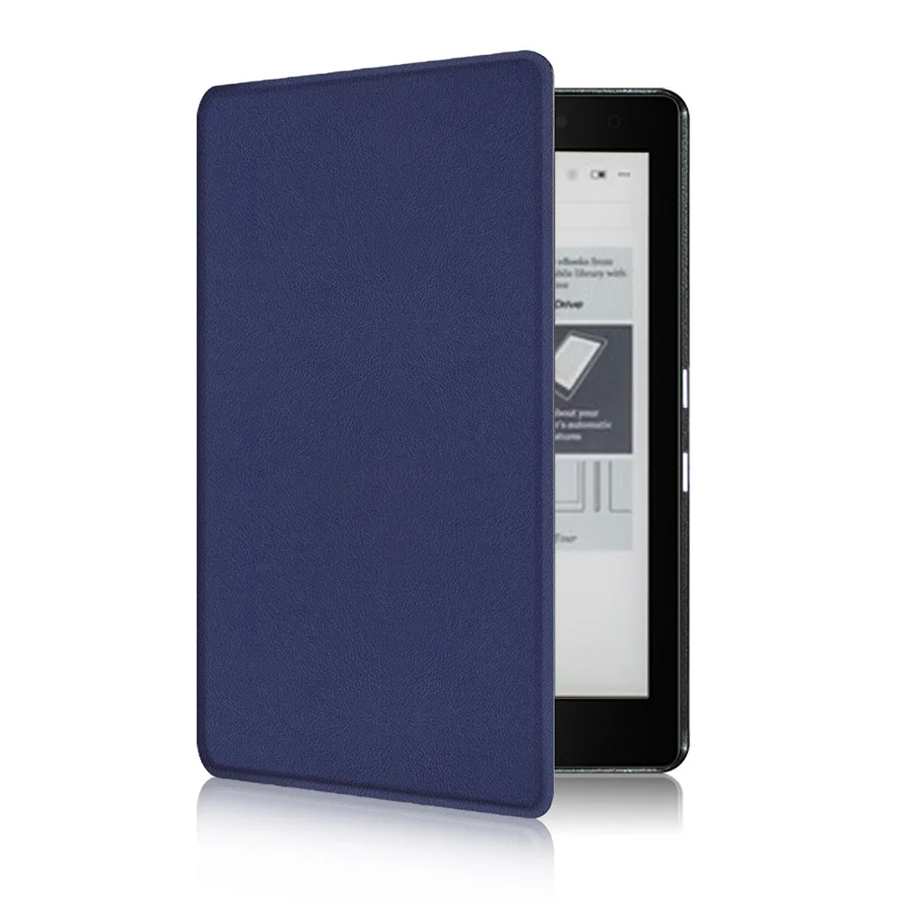 Складной стенд-вверх магнитный автоматический сон планшет кобура ударопрочный защитный чехол для KOBO Aura Edition 2 e-reader