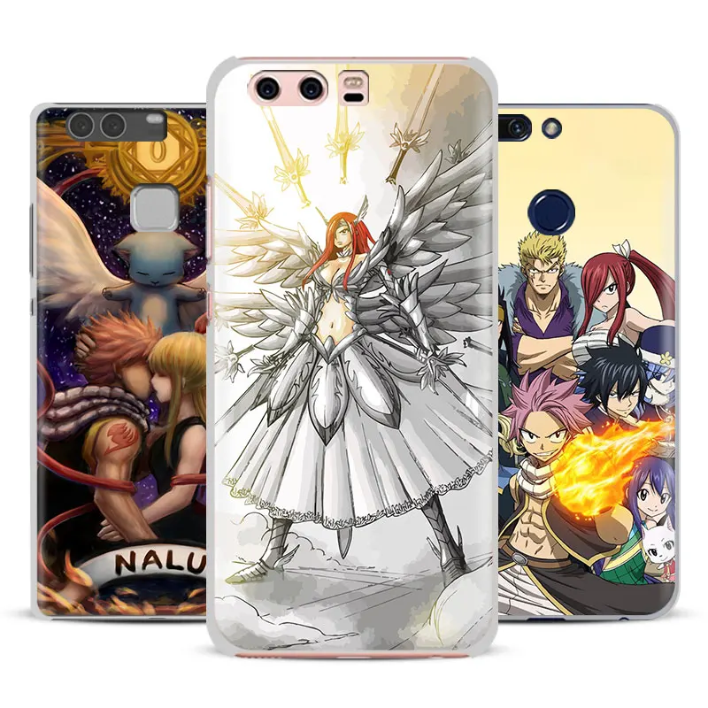 Fairy Tail Natsu Logo Coque Phone Case Cover Shell For Huawei P8 9 10