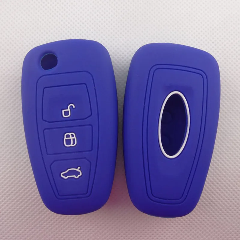 Флип чехол с 3 кнопками для Ford Focus Mondeo MK3 Kuga Fiesta Escape Ecosport|car key case cover|key for carford ecosport cover