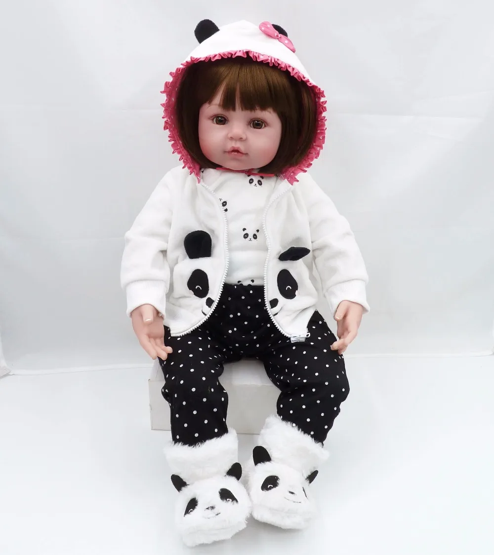 60cm Soft Silicone Reborn Baby Doll Toys