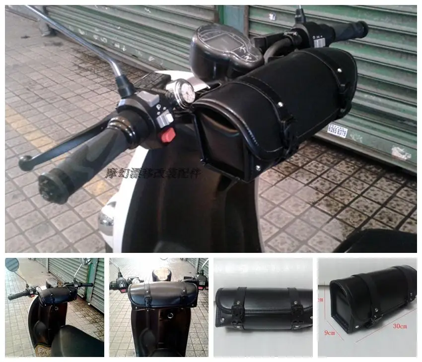 

Special offer motorcycle moped small King custom modified Knight bag bag hanging out free Mabian top box