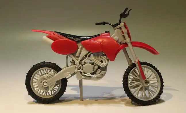 Высокая моделирования модель горного мотоцикла, 1:18 Масштаб внедорожные гоночные модели игрушки, Коллекция игрушечных автомобилей