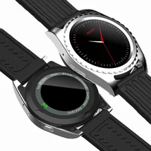 Original Uhr Smart Uhr Track Tragbare Geräte Bluetooth 4,0 Smartwatch Pulsmesser Schrittzähler Dialing Für Android IOS