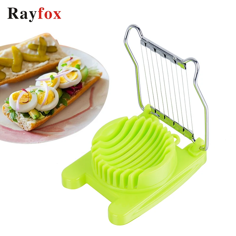 

Egg Slicers Chopper Stainless Steel Fruit Cutter Egg Tools Manual Food Processors Kitchen Tools Gadgets Kitchen Accessories