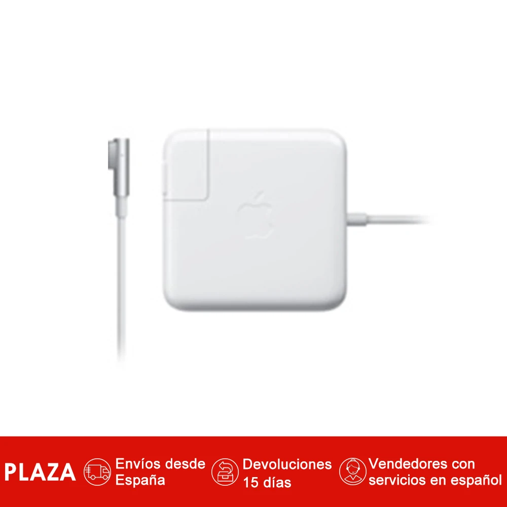 

Apple MagSafe Power Adapter 60W, EU, 60 W, Interior, Portatil, MacBook, MacBook Pro 13", Blanco, EU