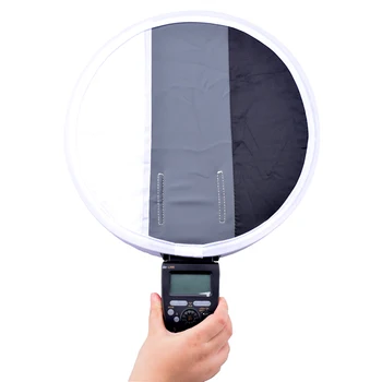 

New Portable 31cm Grey Gray Card Diffuser Softbox For Canon Nikon Sony Speedlight Flash Light White Balance Soft Box