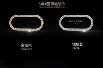 

Crystal Warning Light Decorated Frame For BMW Mini Copper F56 Z2EA823