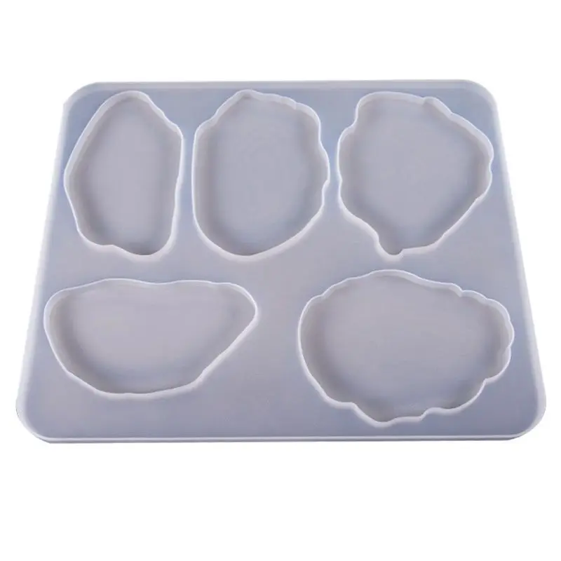 Large Table Decoration Mold Coaster Set Multi-standard Cup Mat Silicone Molds DIY Crystal Epoxy UV Glue Mold