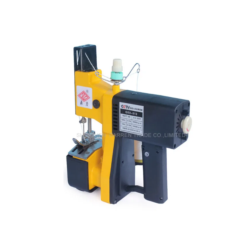 1pc GK9-013 gun-type portable electric packet machine Sewing machine strapping woven sealing machin