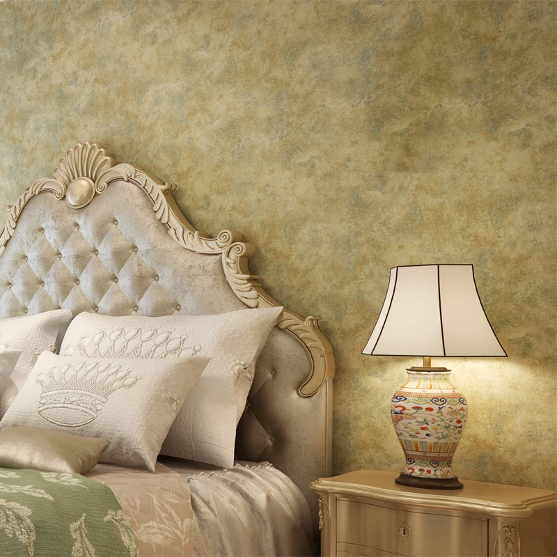 cheap Home Improvement Retro Nostalgic Non Woven Wallpaper Wallcovering Home Decor Bedroom Living Room Sofa TV Background Wall Paper