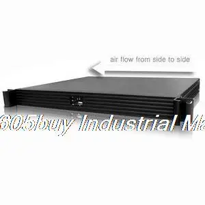 

1u1360 aluminum panel computer case 360mm long industrial computer case monitoring server computer case
