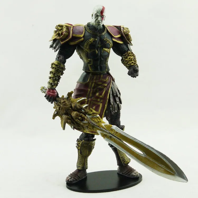 Бесплатная доставка высокое качество NECA God of War 2 Kratos em Ares Armor W Blades 7 дюймов ПВХ