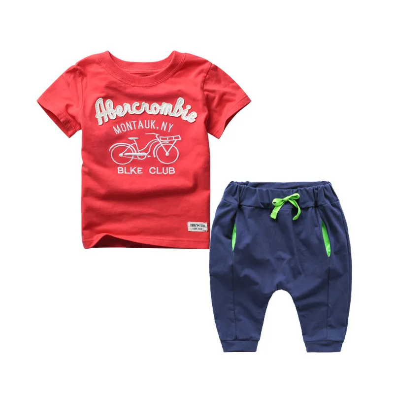 2017 Fashion Kids Clothes Children Summer Clothing Sets Baby Boys Hip Hop Cotton Outfits Costumes Tracksuit Disfraz Infantil04